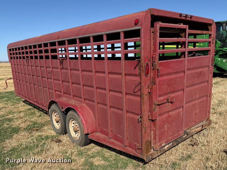 image for item DZ5204 1993 Livestock trailer