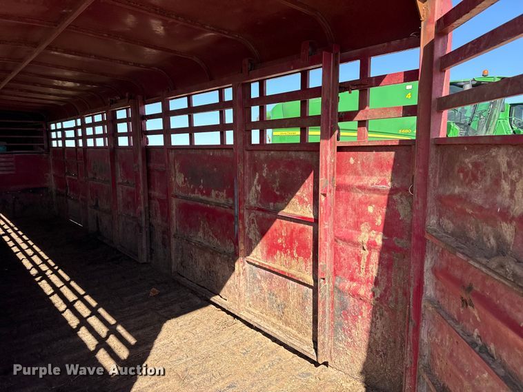 image for item DZ5204 1993 Livestock trailer