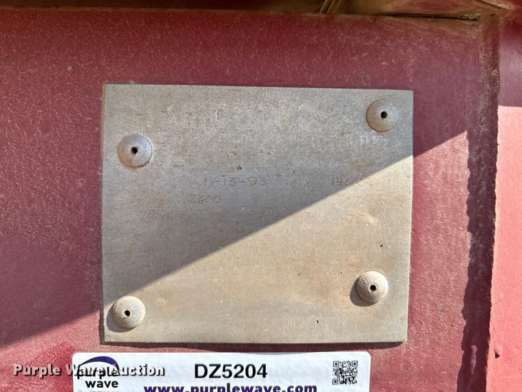 image for item DZ5204 1993 Livestock trailer