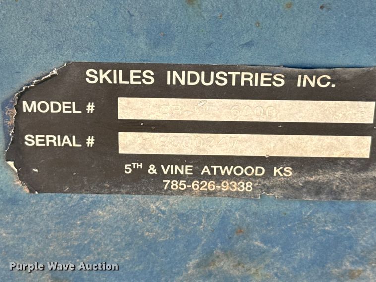 image for item DZ5304 Skiles Industries nurse tank trailer
