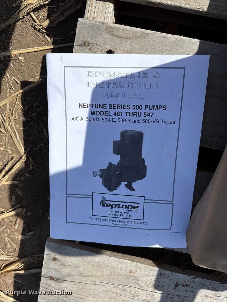 image for item DZ5308 Neptune Series 500 pump