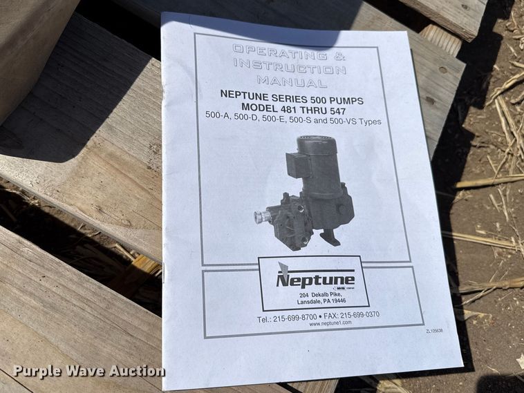 image for item DZ5309 Neptune Series 500 pump