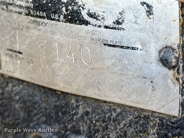 image for item DZ5312 1992 Case International 7140 MFWD tractor