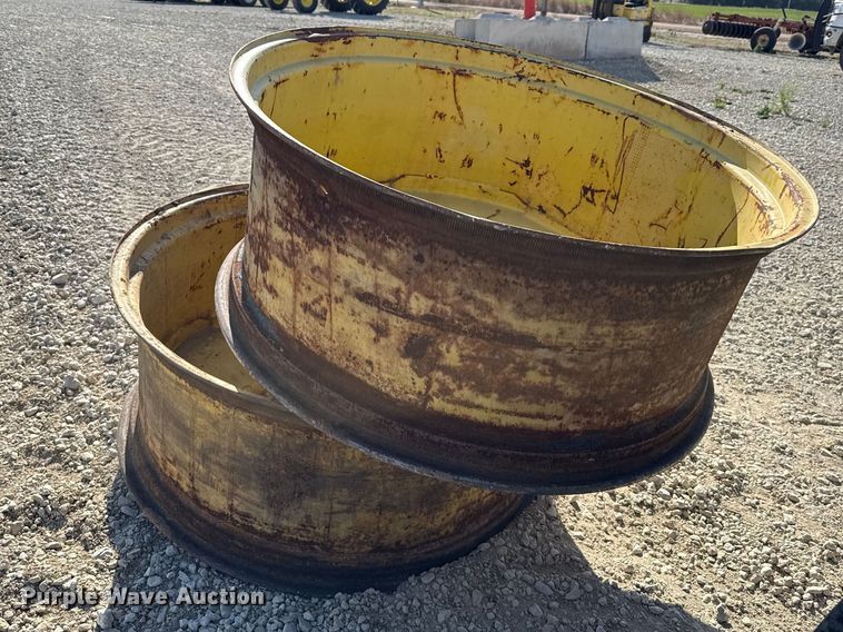 image for item DZ5320 (2) John Deere wheels