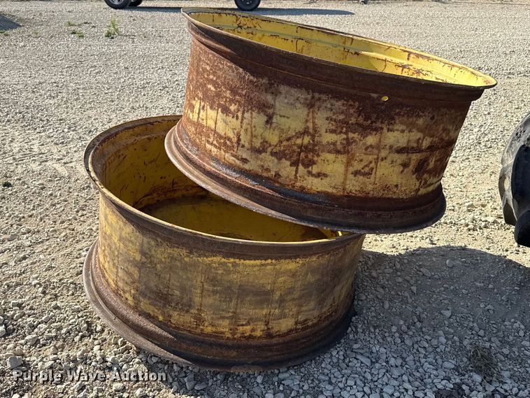 image for item DZ5320 (2) John Deere wheels