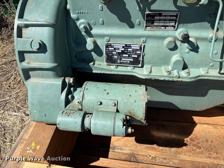 image for item DZ5344 1978 White D298ER engine