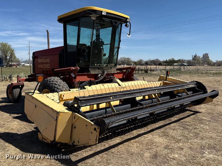 image for item DZ5346 2000 New Holland HW320 swather / windrower