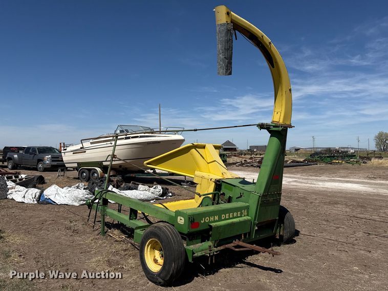 image for item DZ5350 John Deere 34 forage harvester