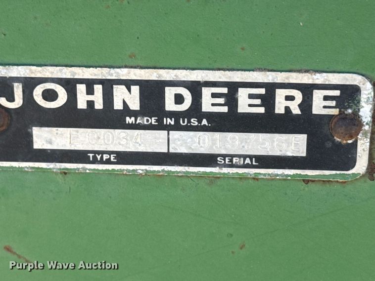 image for item DZ5350 John Deere 34 forage harvester