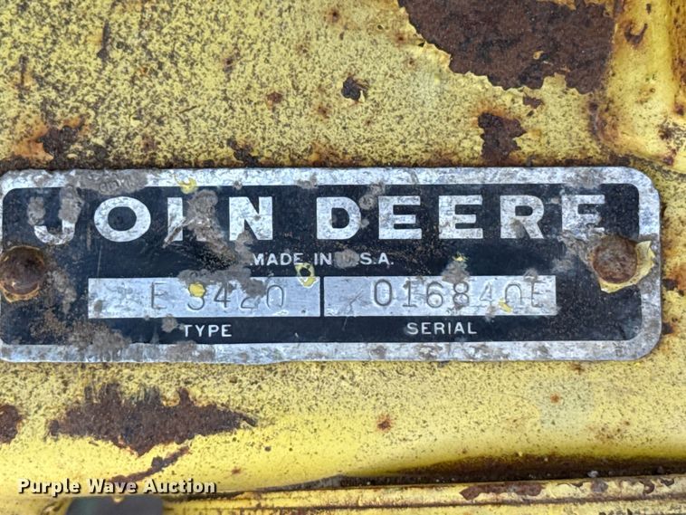 image for item DZ5350 John Deere 34 forage harvester