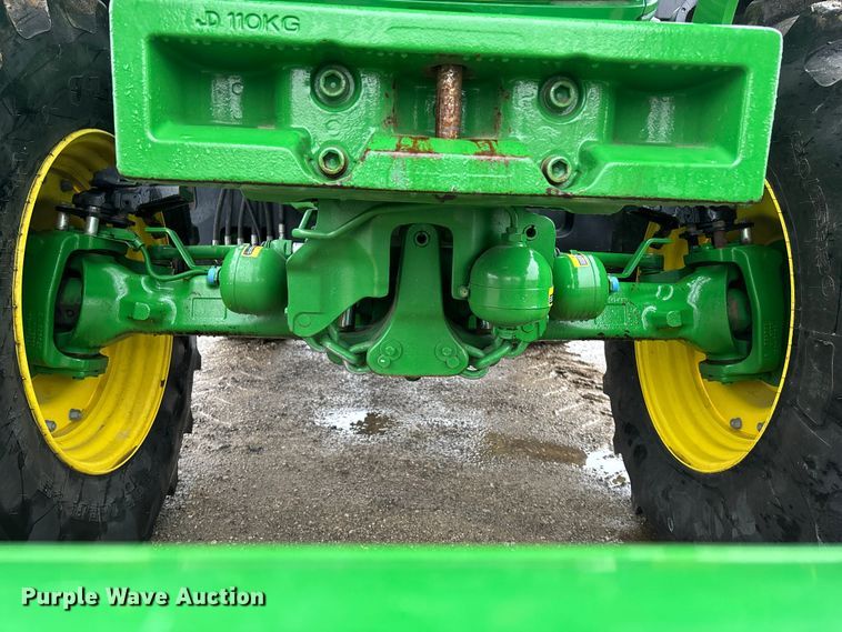 image for item EA4487 2021 John Deere 6195M MFWD tractor