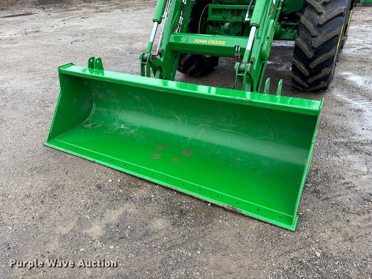 image for item EA4487 2021 John Deere 6195M MFWD tractor