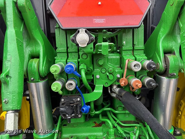 image for item EA4487 2021 John Deere 6195M MFWD tractor