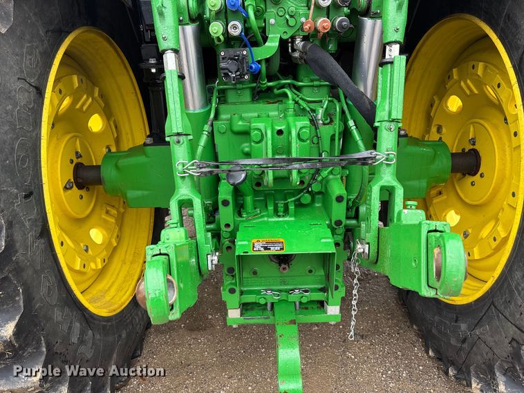 image for item EA4487 2021 John Deere 6195M MFWD tractor