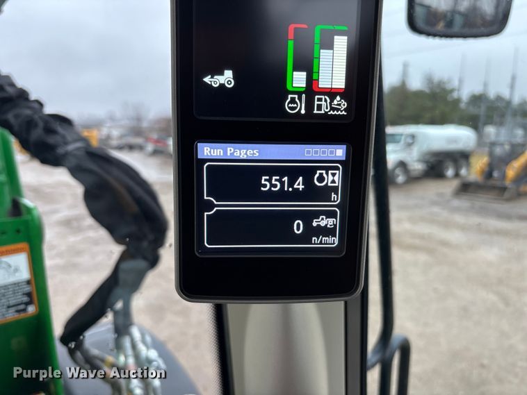 image for item EA4487 2021 John Deere 6195M MFWD tractor