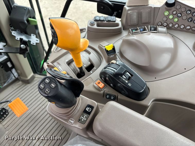 image for item EA4487 2021 John Deere 6195M MFWD tractor