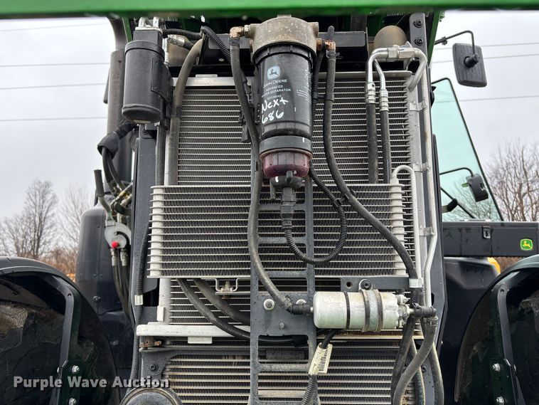 image for item EA4487 2021 John Deere 6195M MFWD tractor