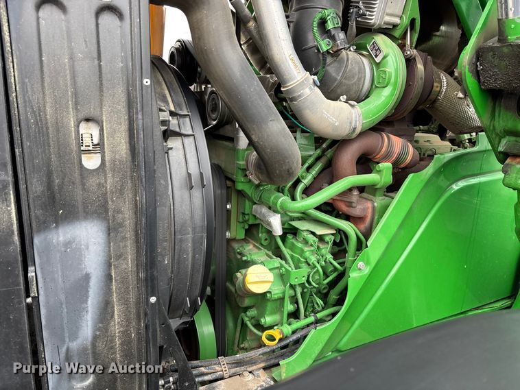 image for item EA4487 2021 John Deere 6195M MFWD tractor