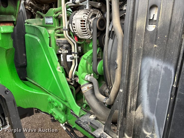 image for item EA4487 2021 John Deere 6195M MFWD tractor