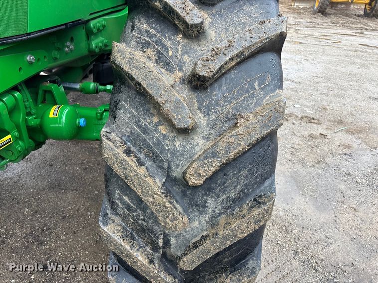 image for item EA4487 2021 John Deere 6195M MFWD tractor