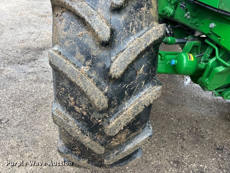 image for item EA4487 2021 John Deere 6195M MFWD tractor