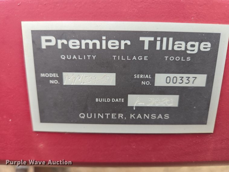 image for item EB1344 2020 Premier Tillage Minimizer MMZ9-54 sweep plow