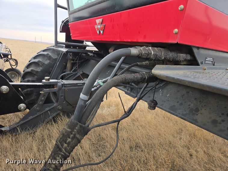 image for item EB1346 2009 Massey Ferguson 9430 swather / windrower