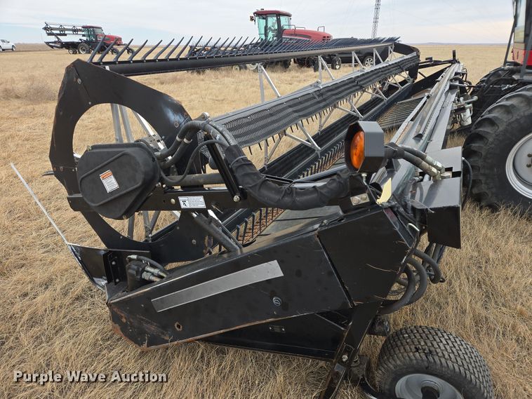 image for item EB1346 2009 Massey Ferguson 9430 swather / windrower