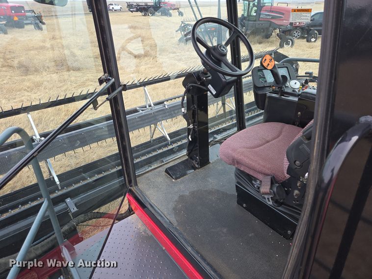 image for item EB1346 2009 Massey Ferguson 9430 swather / windrower