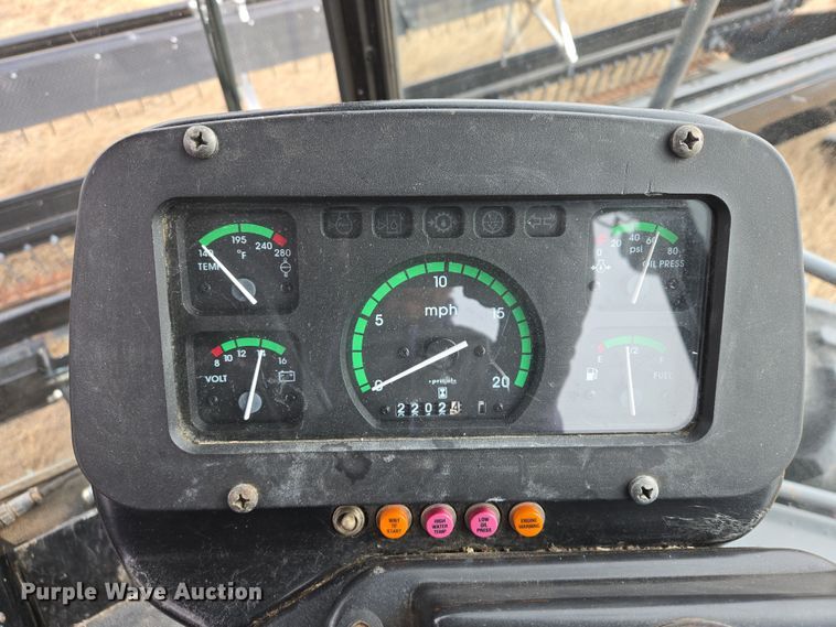 image for item EB1346 2009 Massey Ferguson 9430 swather / windrower