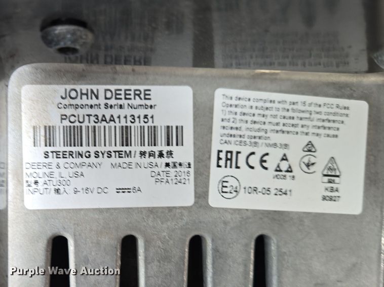 image for item EB1346 2009 Massey Ferguson 9430 swather / windrower