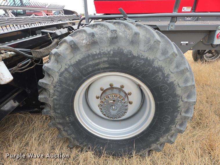 image for item EB1346 2009 Massey Ferguson 9430 swather / windrower