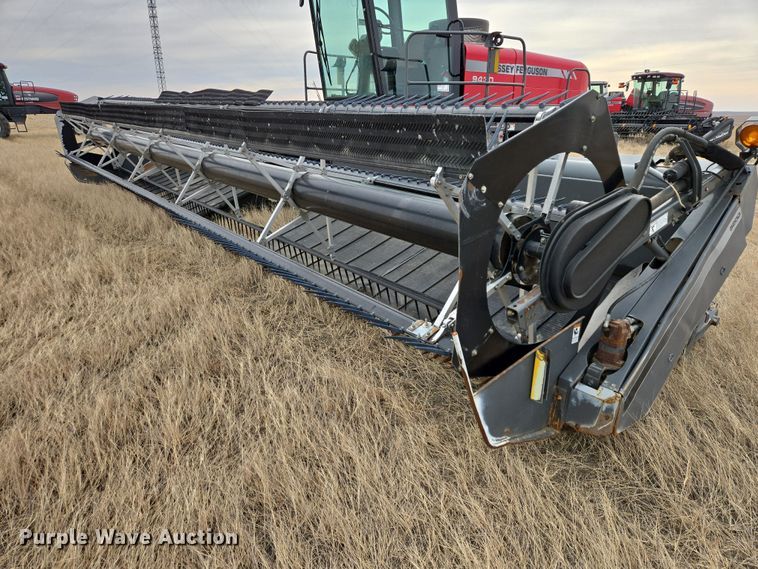 image for item EB1347 2009 Masey Ferguson 9430 swather / windrower
