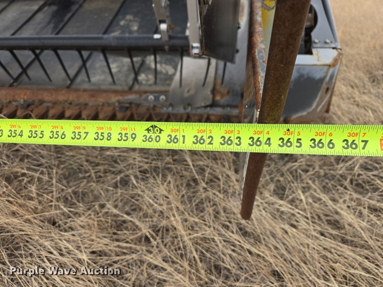 image for item EB1347 2009 Masey Ferguson 9430 swather / windrower