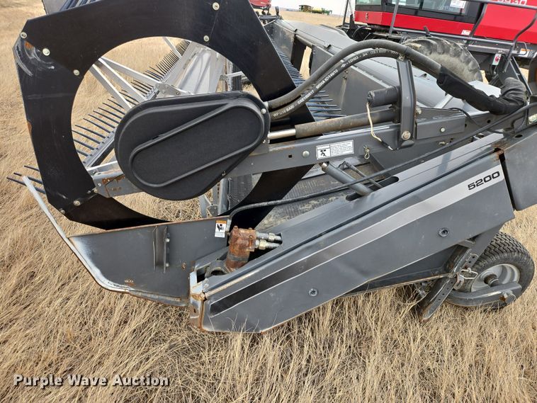 image for item EB1347 2009 Masey Ferguson 9430 swather / windrower