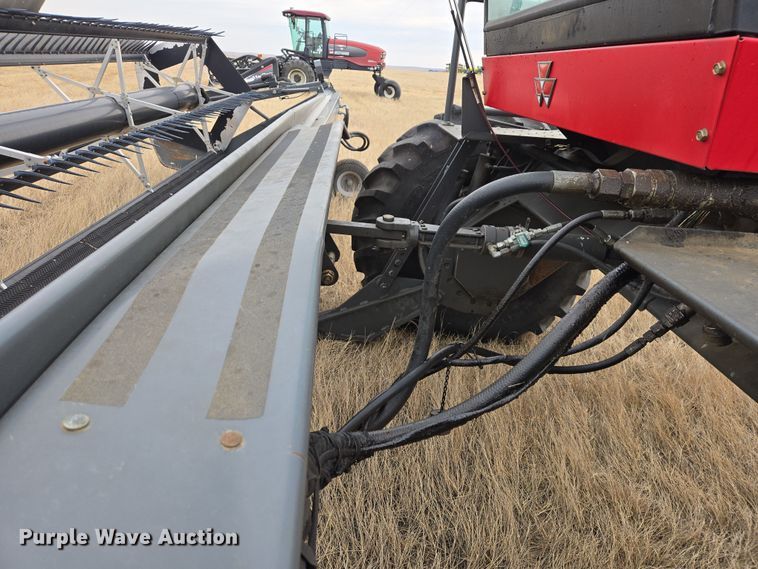 image for item EB1347 2009 Masey Ferguson 9430 swather / windrower