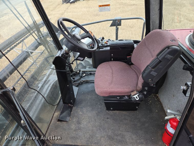 image for item EB1347 2009 Masey Ferguson 9430 swather / windrower