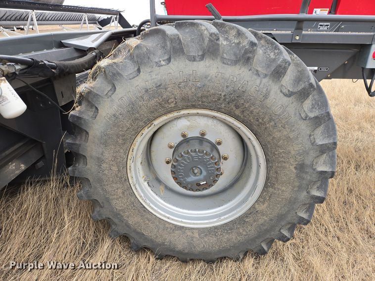 image for item EB1347 2009 Masey Ferguson 9430 swather / windrower