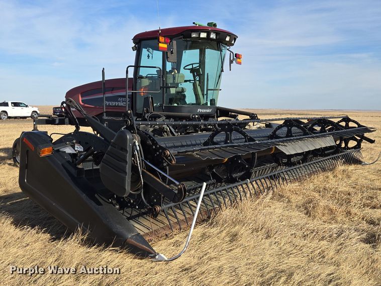 image for item EB1348 2008 MacDon M150 Premier swather / windrower