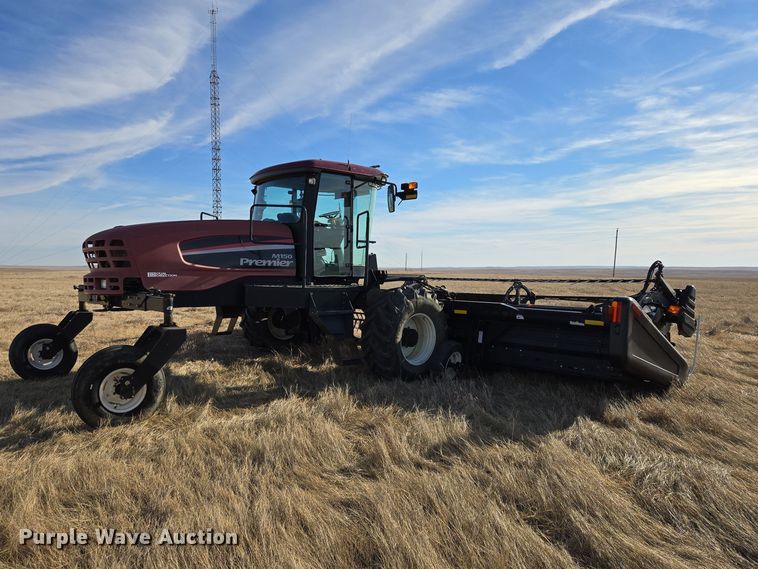 image for item EB1348 2008 MacDon M150 Premier swather / windrower