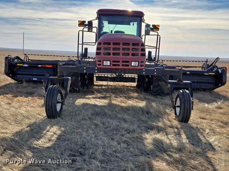 image for item EB1348 2008 MacDon M150 Premier swather / windrower