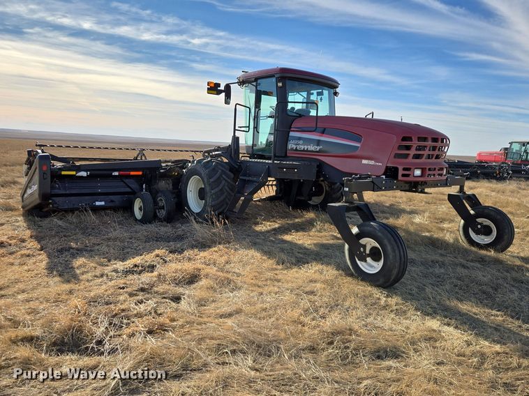 image for item EB1348 2008 MacDon M150 Premier swather / windrower