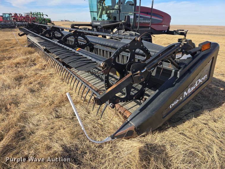 image for item EB1348 2008 MacDon M150 Premier swather / windrower