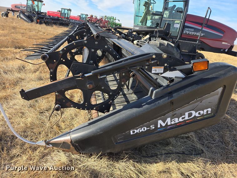 image for item EB1348 2008 MacDon M150 Premier swather / windrower