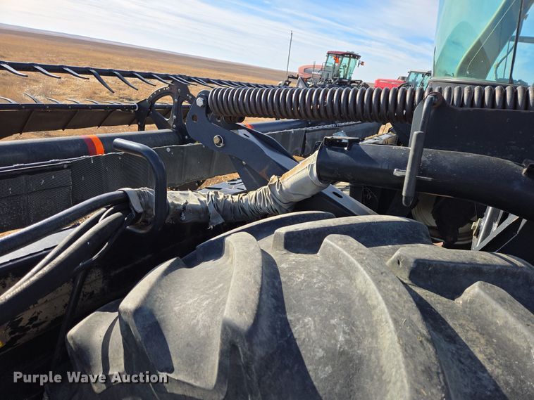 image for item EB1348 2008 MacDon M150 Premier swather / windrower