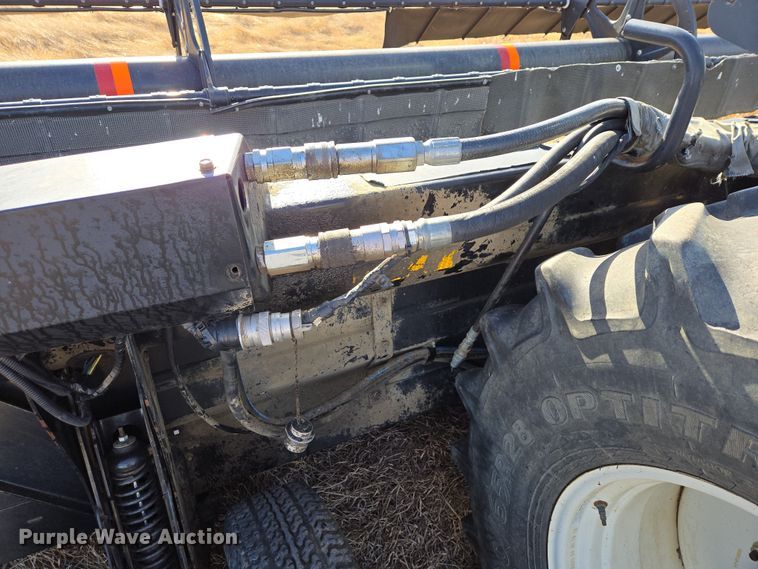 image for item EB1348 2008 MacDon M150 Premier swather / windrower