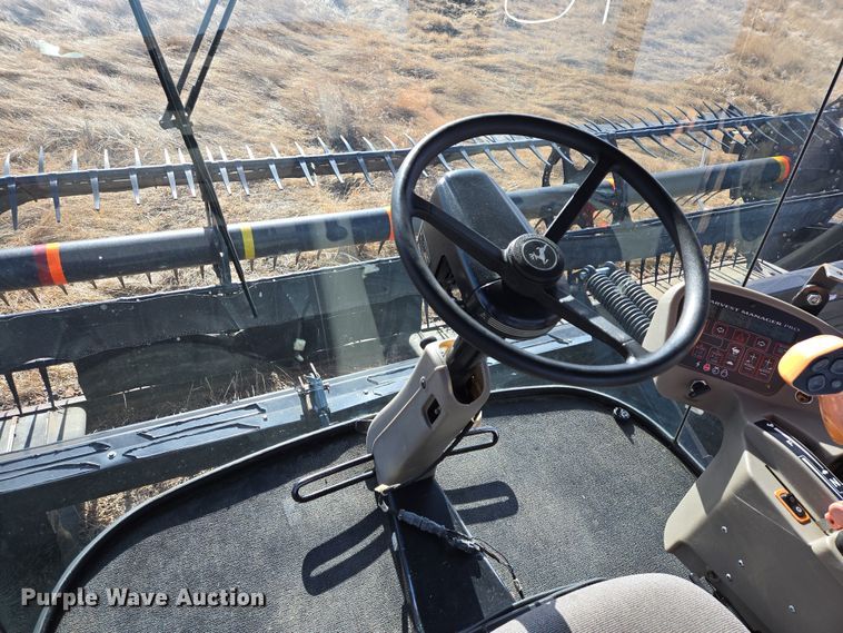 image for item EB1348 2008 MacDon M150 Premier swather / windrower