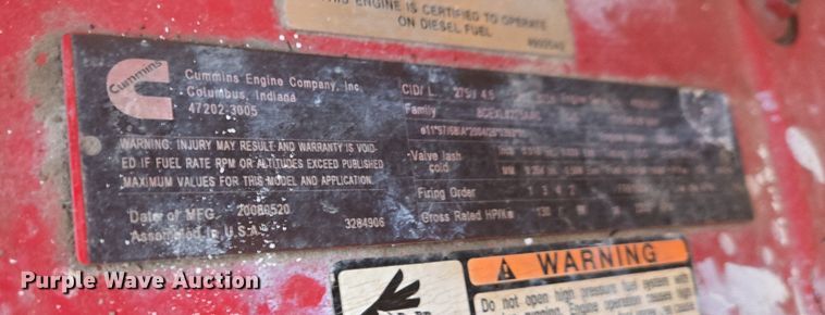 image for item EB1348 2008 MacDon M150 Premier swather / windrower