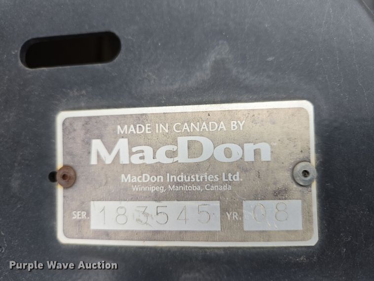 image for item EB1349 2008 Macdon Westward M150 swather / windrower