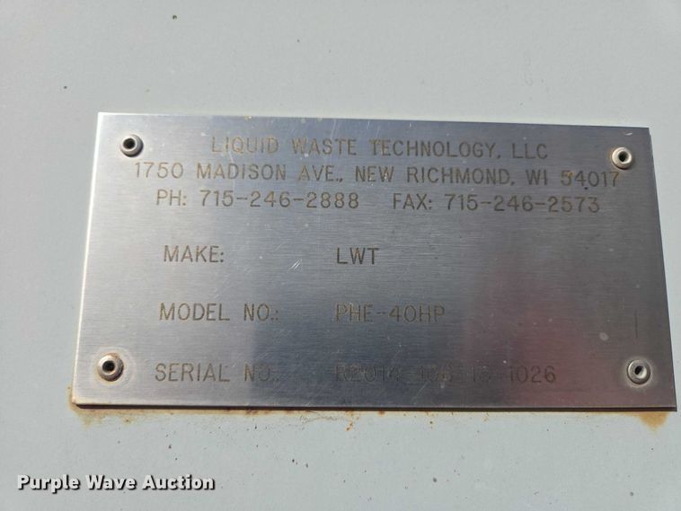 image for item EB1364 LWT PHE-40HP dredge pump